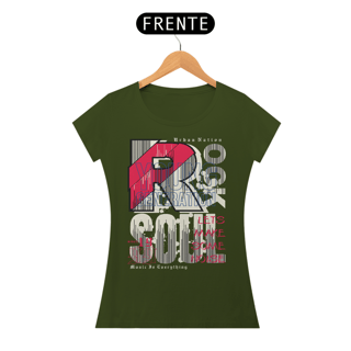 Nome do produto Camiseta Feminina Rock Soul