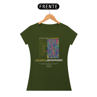 Nome do produto Camiseta Feminina Colorful Metaphors
