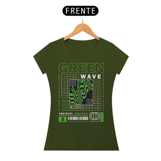 Nome do produto Camiseta Feminina Green Wave