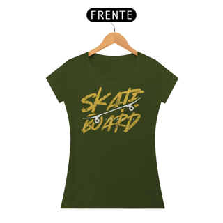 Nome do produto Camiseta Feminina Skate Board