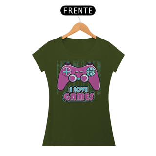 Nome do produto Camiseta I Love Games