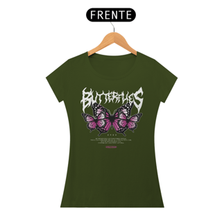 Nome do produto Camiseta Feminina Borboletas