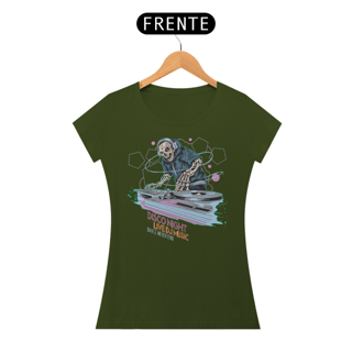 Nome do produto Camiseta Feminina DJ Esqueleto