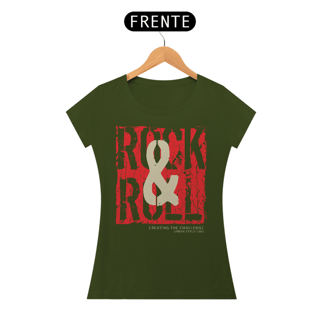 Nome do produto Camiseta Feminina Rock & Roll