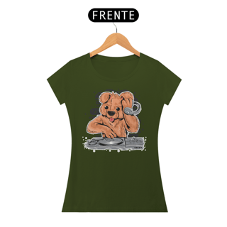 Nome do produto Camiseta Feminina DJ Urso