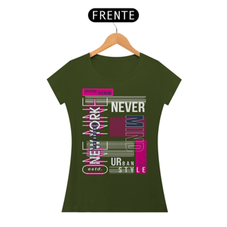 Nome do produto Camiseta Feminina New York Never Mind