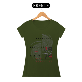 Nome do produto Camiseta Feminina Bravery 1974 I