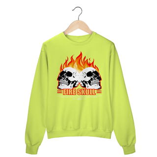Nome do produto Moletom Blusão Fire Skull