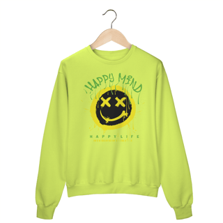 Nome do produto Moletom Blusão Happy Mind