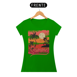 Nome do produto Camiseta Feminina Summer (Verão)