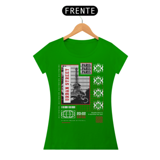 Nome do produto Camiseta Feminina Urban Street Paris