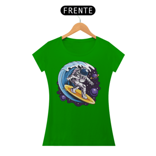 Nome do produto Camiseta Feminina Surf no Espaço