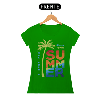 Nome do produto Camiseta Feminina Here I Come Summer