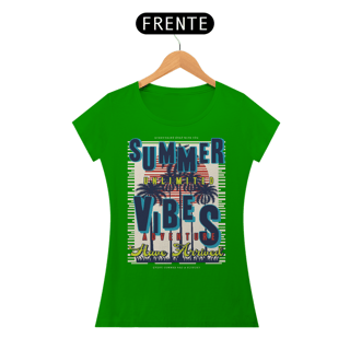 Nome do produto Camiseta Feminina Summer Vibes Adventure