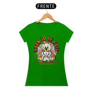 Nome do produto Camiseta Born To Be Free Urso