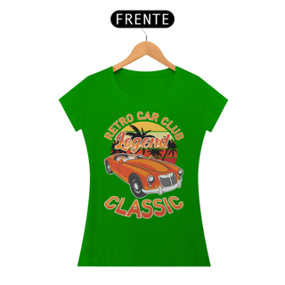 Nome do produto Camiseta Feminina Retro Car Legend