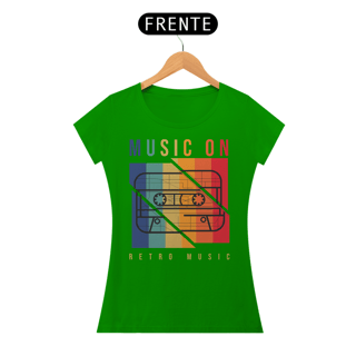 Nome do produto Camiseta Music On