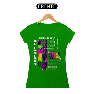 Nome do produto Camiseta Feminina Aesthetic Color