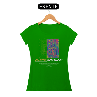Nome do produto Camiseta Feminina Colorful Metaphors