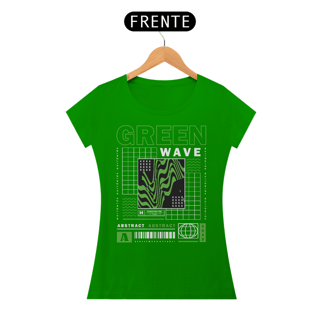 Nome do produto Camiseta Feminina Green Wave