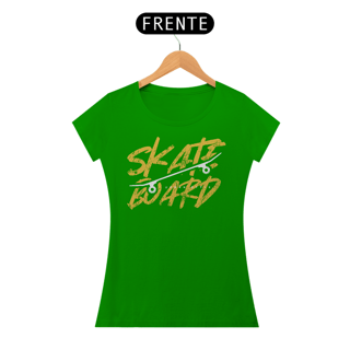 Nome do produto Camiseta Feminina Skate Board