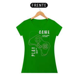 Nome do produto Camiseta Feminina Game Play