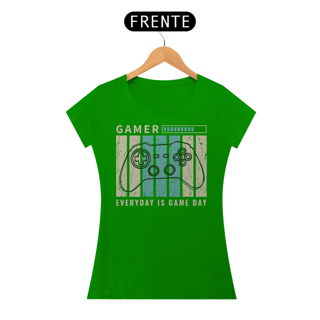 Nome do produto Camiseta Feminina Gamer Everyday