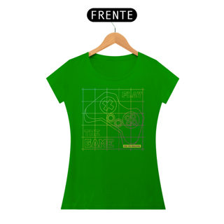 Nome do produto Camiseta Feminina Play The Game