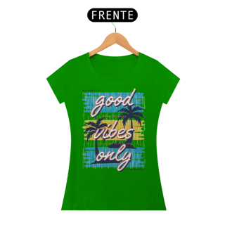 Nome do produto Camiseta Good Vibes