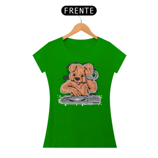 Nome do produto Camiseta Feminina DJ Urso