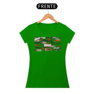 Nome do produto Camiseta Feminina Graffiti IV