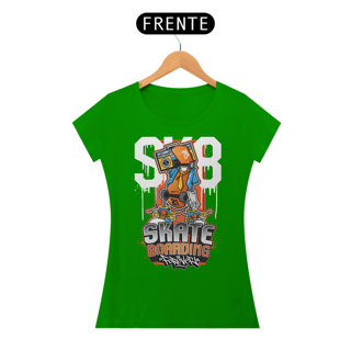 Nome do produto Camiseta Feminina Skate