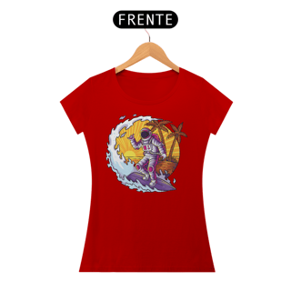 Nome do produto Camiseta Feminina Surf Astronauta