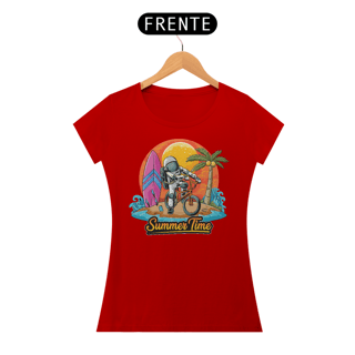 Nome do produto Camiseta Feminina Summer Time Astronauta