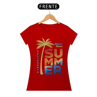 Nome do produto Camiseta Feminina Here I Come Summer