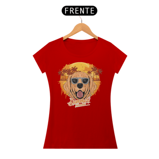 Nome do produto Camiseta Feminina Cão Summer