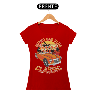 Nome do produto Camiseta Feminina Retro Car Legend
