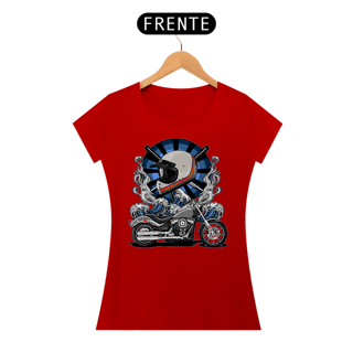 Nome do produto Camiseta Feminina Moto Onda