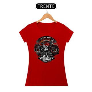 Nome do produto Camiseta Feminina V-Twin Squad