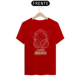 Nome do produto Camiseta I Love Music