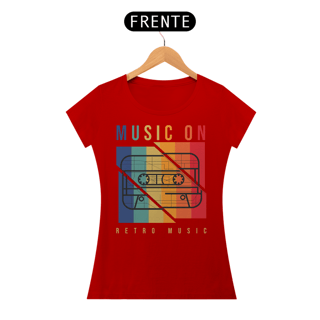 Nome do produto Camiseta Music On