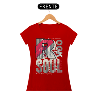 Nome do produto Camiseta Feminina Rock Soul