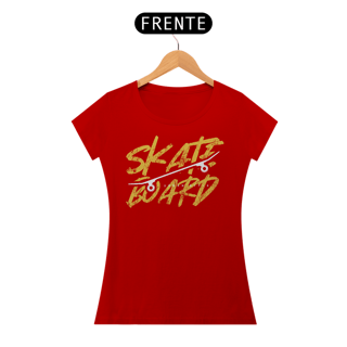 Nome do produto Camiseta Feminina Skate Board