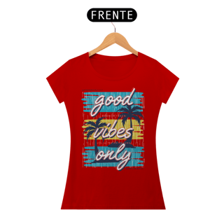 Nome do produto Camiseta Good Vibes