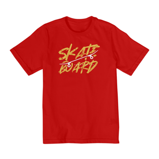 Nome do produto Camiseta Infantil 10 a 14 anos / Skate Board