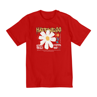 Nome do produto Camiseta Infantil 2 a 8 anos / Hapiness