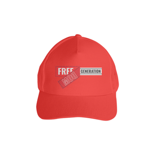 Nome do produto Boné com Tela Free Generation