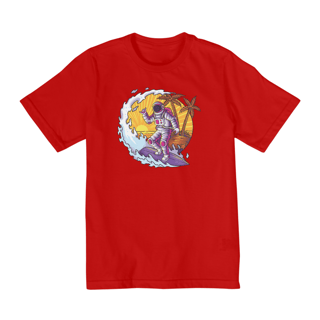 Nome do produto Camiseta Infantil 10 a 14 anos / Astronauta Surf