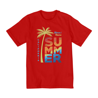 Nome do produto Camiseta Infantil 10 a 14 anos / Summer