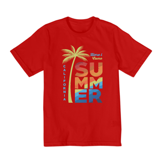 Nome do produto Camiseta Infantil 2 a 8 anos / Summer
